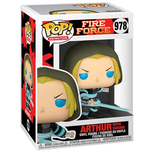 POP figur Fire Force Arthur with Sword