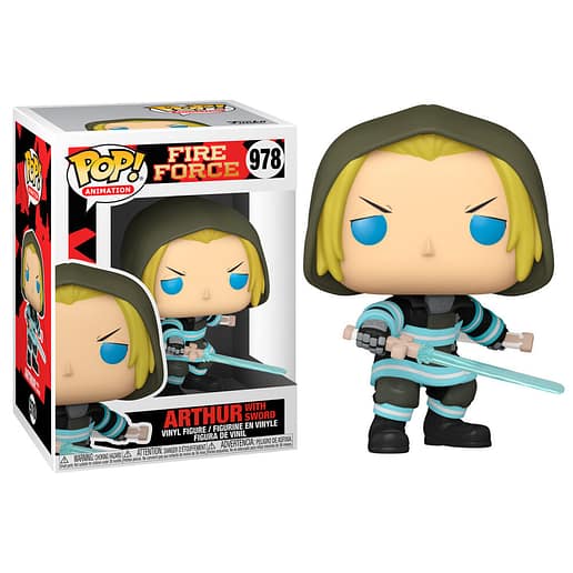 POP figur Fire Force Arthur with Sword