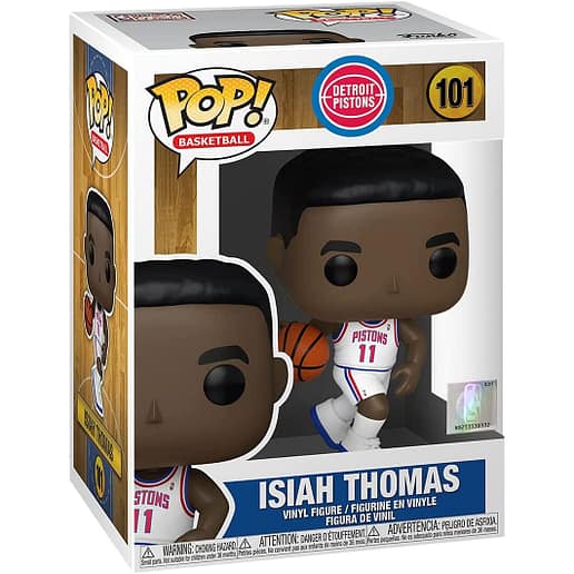 POP figur NBA Legends Isiah Thomas Pistons Home