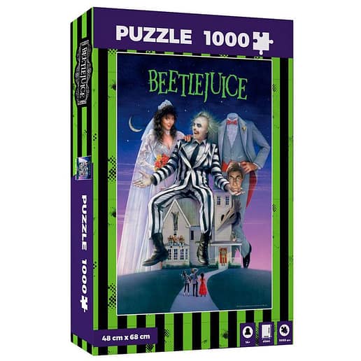 Beetlejuice Movie Poster 1000 bitar