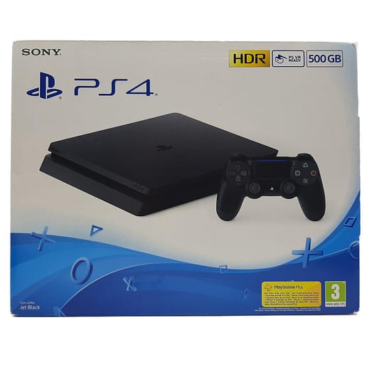 Playstation 4 PS4 Slim 500GB Basenhet (Boxad)