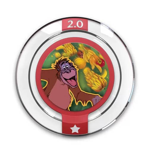 Disney Infinity 2.0 Round Power Disc King Louie's Monkeys