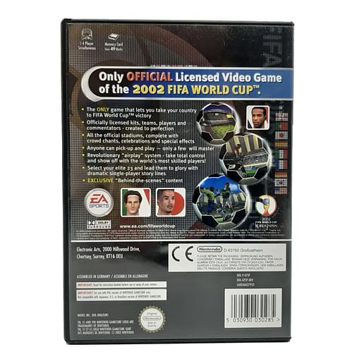 2002 FIFA World Cup + Fotbollsmatta till Nintendo Gamecube