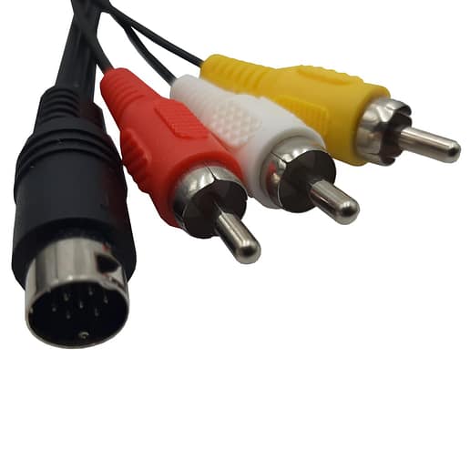 AV RCA kabel till Sega Mega Drive 2