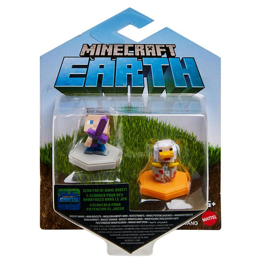 Minecraft Earth Boost Mini Figur Steve & Duck