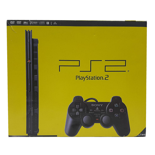 Playstation 2 Slim Basenhet (Boxad)