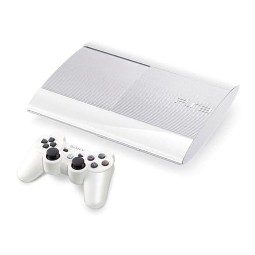 Playstation 3 PS3 Super Slim Vit 12GB Basenhet