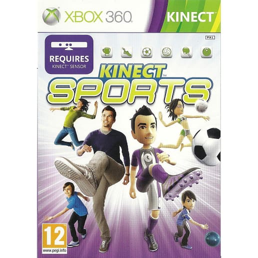 Kinect Sports Xbox 360 X360 (Begagnad)