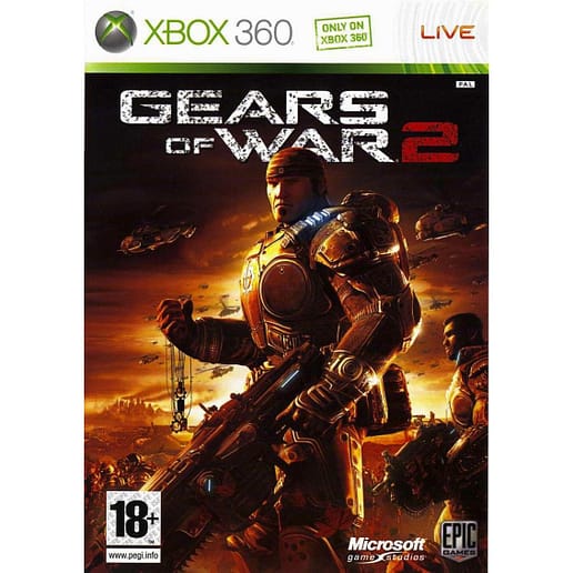 Gears of War 2 Xbox 360 X360 (Begagnad)