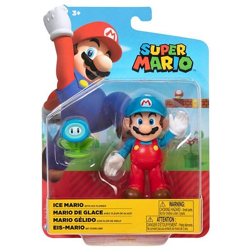 Super Mario Bros Ice Mario Figur