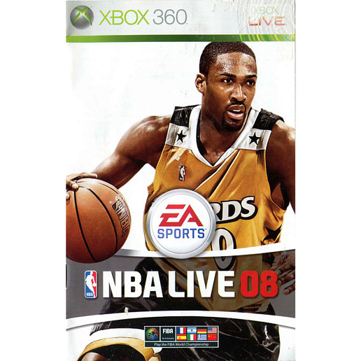 NBA Live 08 Xbox 360 X360 (Begagnad)