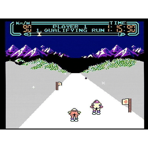 Slalom Nintendo NES (Begagnad, Endast kassett)