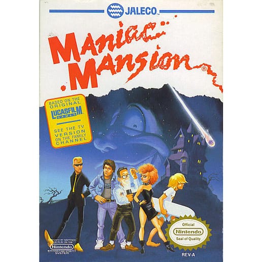 Maniac Mansion Nintendo NES