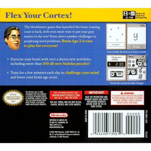 Brain Age 2 Nintendo DS (Begagnad)