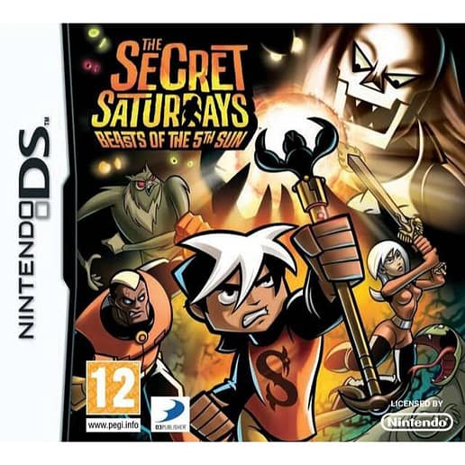 The Secret Saturdays Beasts of the 5th Sun Nintendo DS (Begagnad)