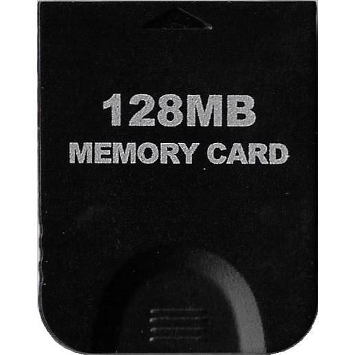 Minneskort 128 MB Svart Nintendo Gamecube
