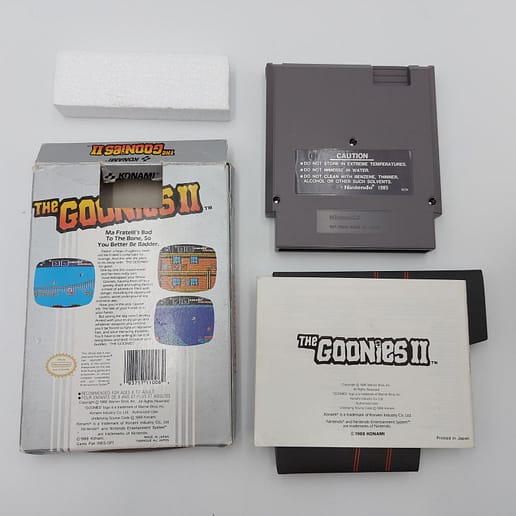 The Goonies II Nintendo NES (Begagnad)