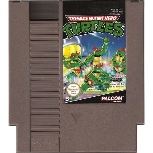 Teenage Mutant Hero Turtles Nintendo NES (Begagnad, Endast kassett)