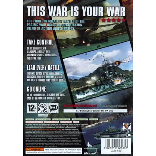 Battlestations Midway Xbox 360 X360 (Begagnad, Utan manual)
