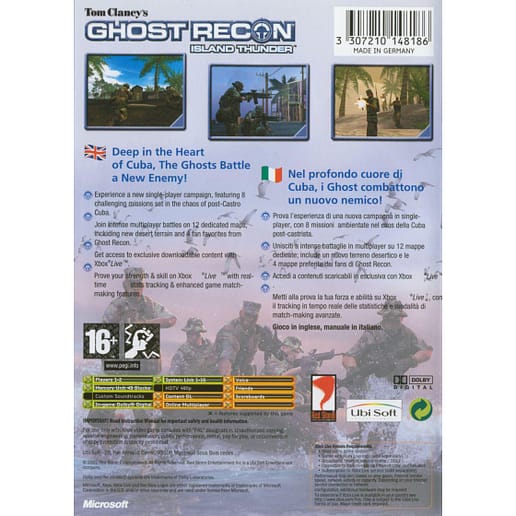 Tom Clancys Ghost Recon Island Thunder Xbox (Begagnad)