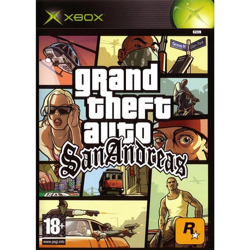 Grand Theft Auto San Andreas Xbox (Begagnad)