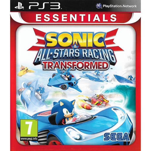 Sonic & Sega All-Stars Racing Transformed Playstation 3 PS3 (Begagnad)