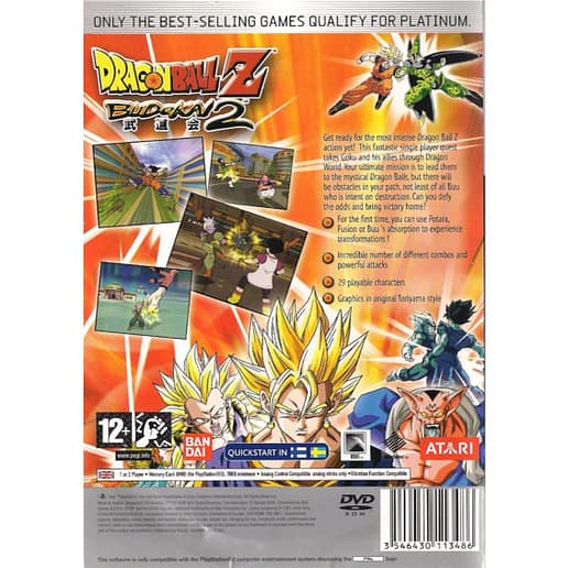 Dragon Ball Z Budokai 2 Playstation 2