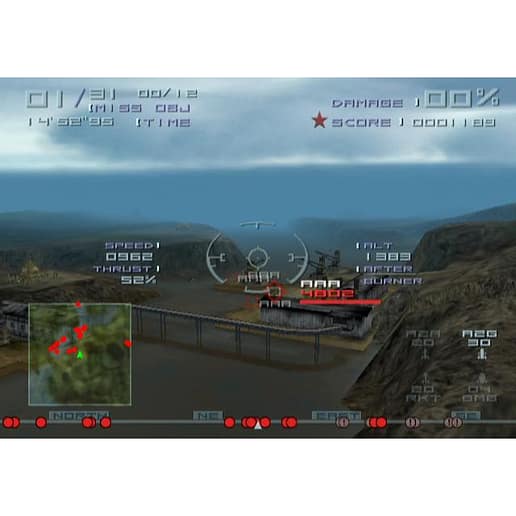 Top Gun Combat Zones Playstation 2 PS 2 (Begagnad)