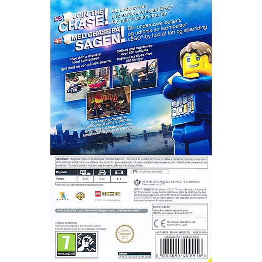 Lego City Undercover NS