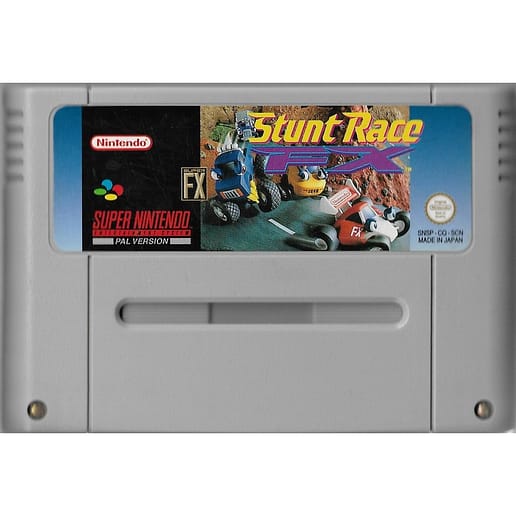 Stunt Race FX Super Nintendo SNES (Begagnad, Endast kassett)