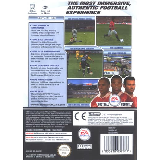 FIFA Football 2003 Nintendo Gamecube (Begagnad)