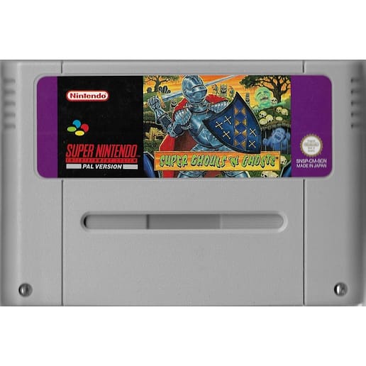 Super Ghouls n Ghosts Super Nintendo SNES (Begagnad, Endast kassett)