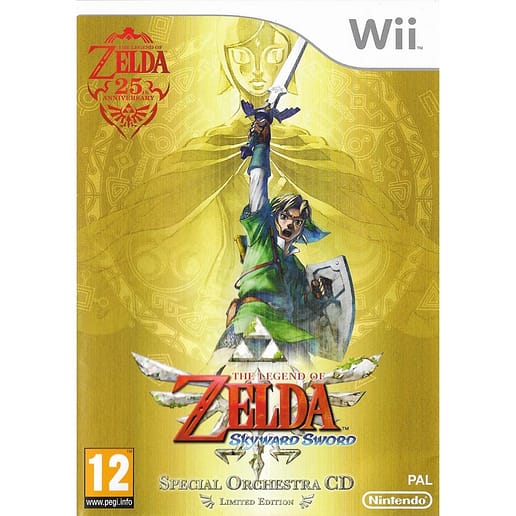 The Legend of Zelda Skyward Sword Limited Edition Nintendo Wii (Begagnad)