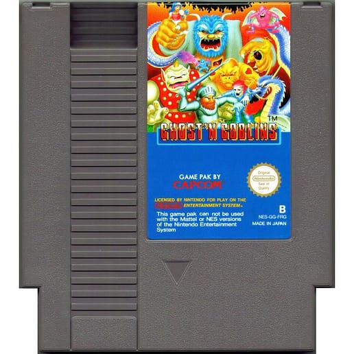 Ghost n Goblins Nintendo NES (Begagnad, Endast kassett)