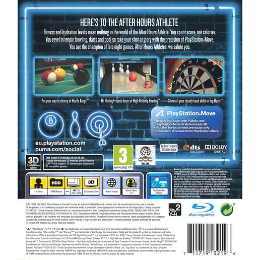 After Hours Athletes Playstation 3 PS 3 (Begagnad)