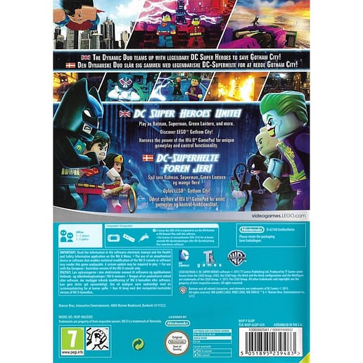 Lego Batman 2 DC Super Heroes Nintendo Wii U (Begagnad)