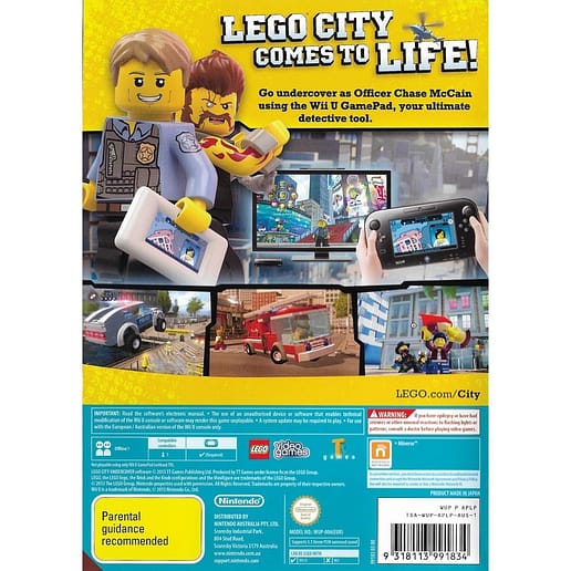 Lego City Undercover Nintendo Wii U (Begagnad)