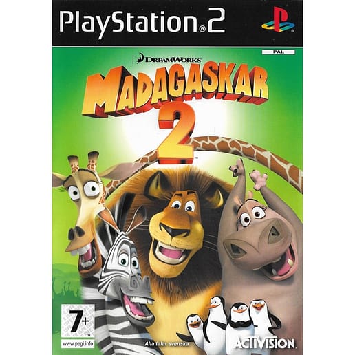 Madagaskar 2 Playstation 2 PS 2 (Begagnad)