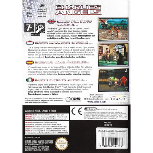 Charlies Angels Nintendo Gamecube (Begagnad)