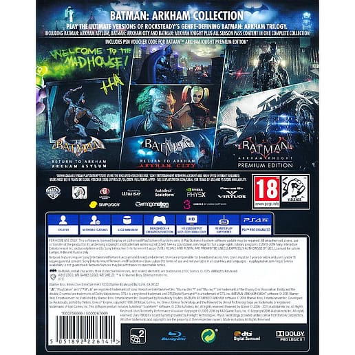 Batman Arkham Collection PS4