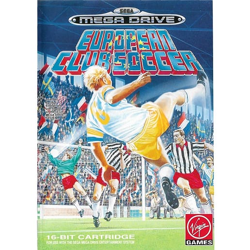 European Club Soccer Sega Mega Drive