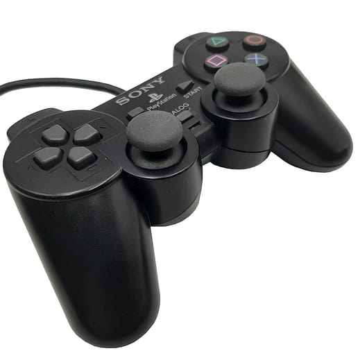 Handkontroll Original Svart Playstation 2
