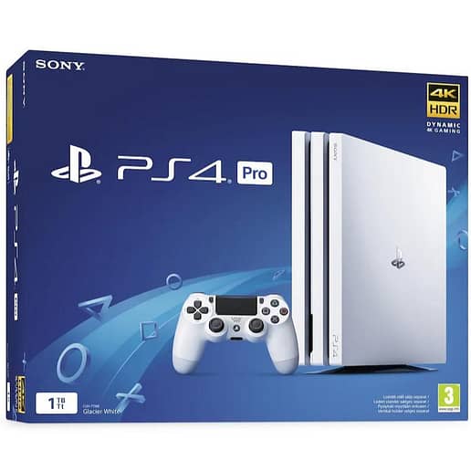 Basenhet Pro 1000GB Glacier White Playstation 4