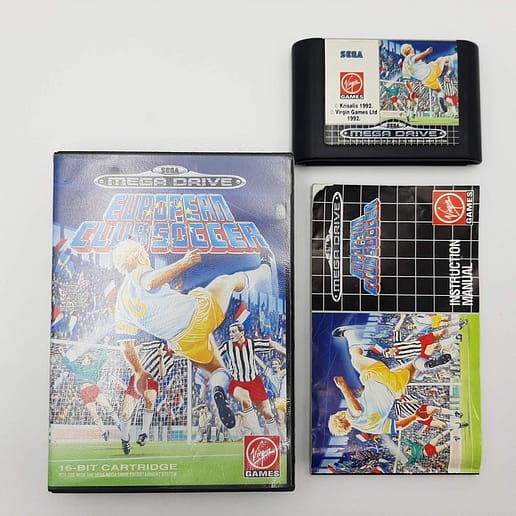 European Club Soccer Sega Mega Drive