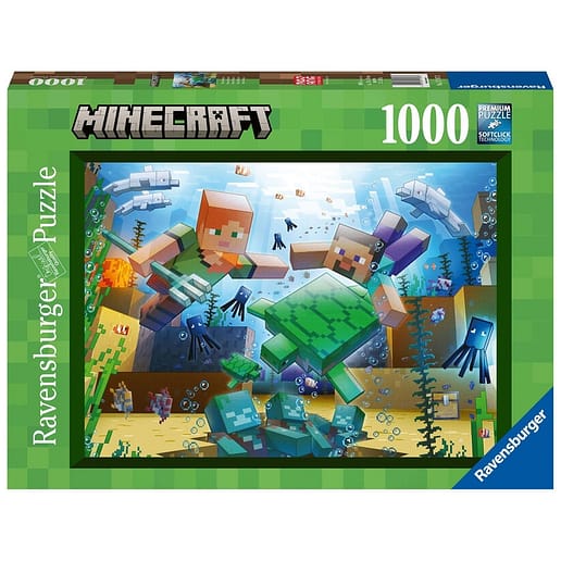 Minecraft Mosaic Pussel 1000 bitar 70 x 50 cm
