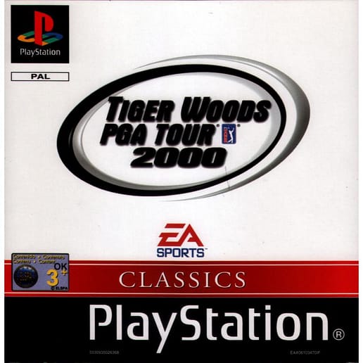 Tiger Woods PGA Tour 2000 Playstation 1 PS1 (Begagnad)