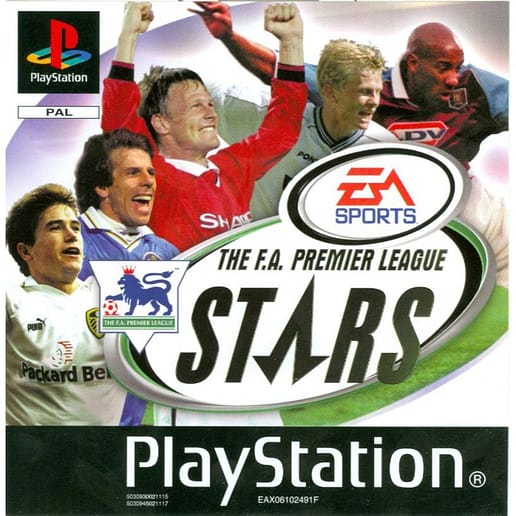 The FA Premier League Stars Playstation 1 PS1 (Begagnad)