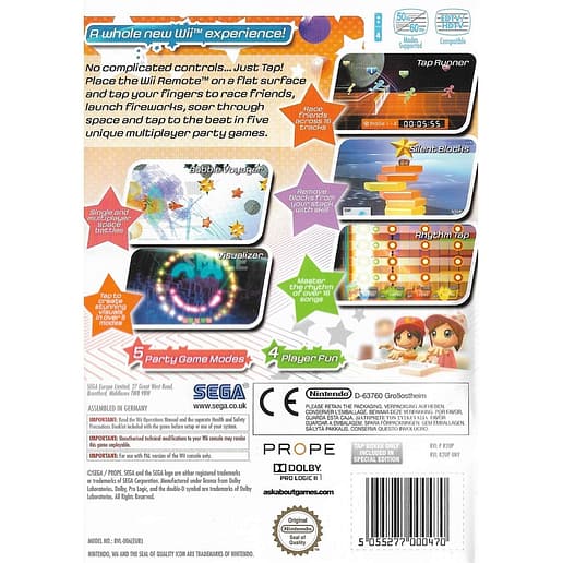 Lets Tap Nintendo Wii (Begagnad)