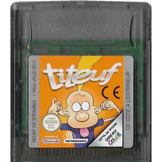 Titeuf Gameboy Color (Begagnad, Endast kassett)