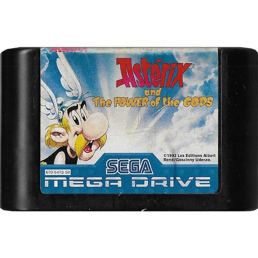 Asterix and the Power of the Gods Sega Mega Drive (Begagnad, Endast kassett)